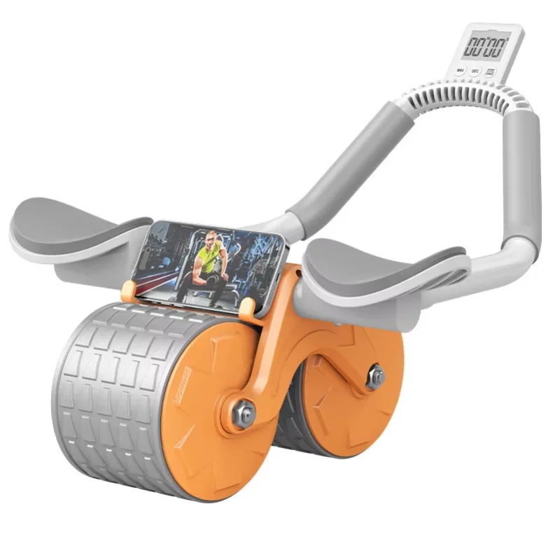 Dual‑Wheel Abdominal Exercise  - огляд і ціна Ab Roller Wheel With Elbow Support