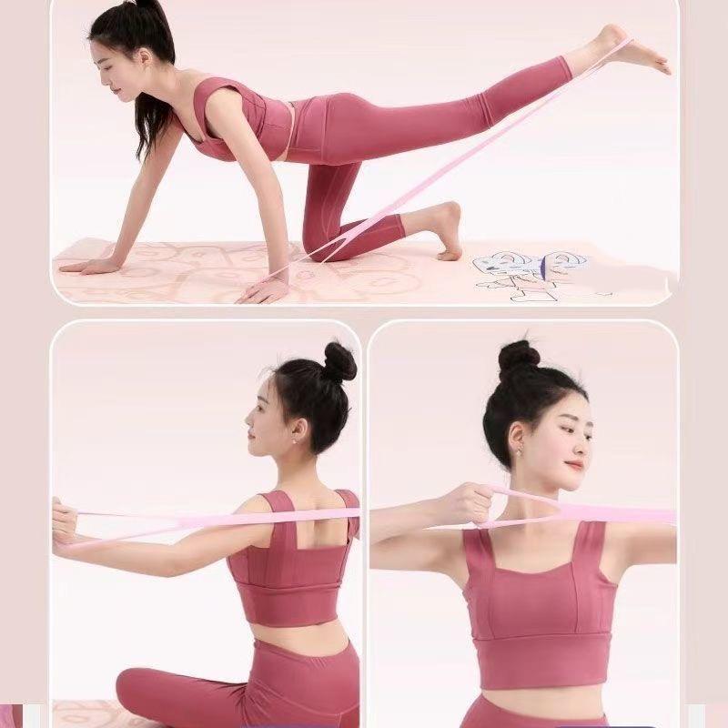 1/3Pcs 8-Shaped Resistance Ban - огляд і ціна Pilates Bar Kit With Resistance Bands