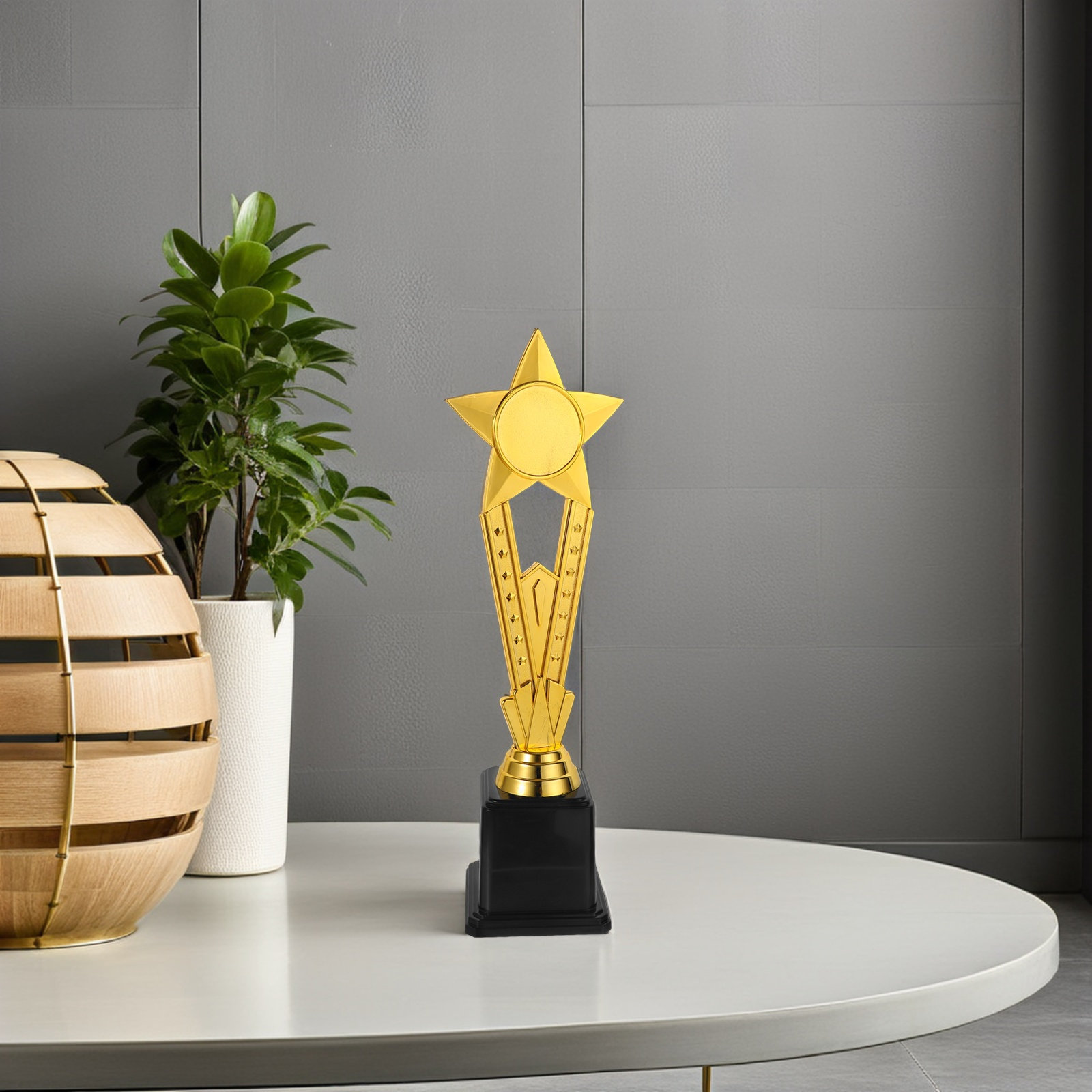 Gold Star Trophy Cup Small Pla - огляд і ціна Team Sports