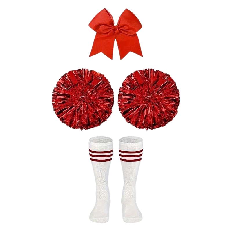 4 Pieces Cheerleader Pom Poms  - огляд і ціна Team Sports