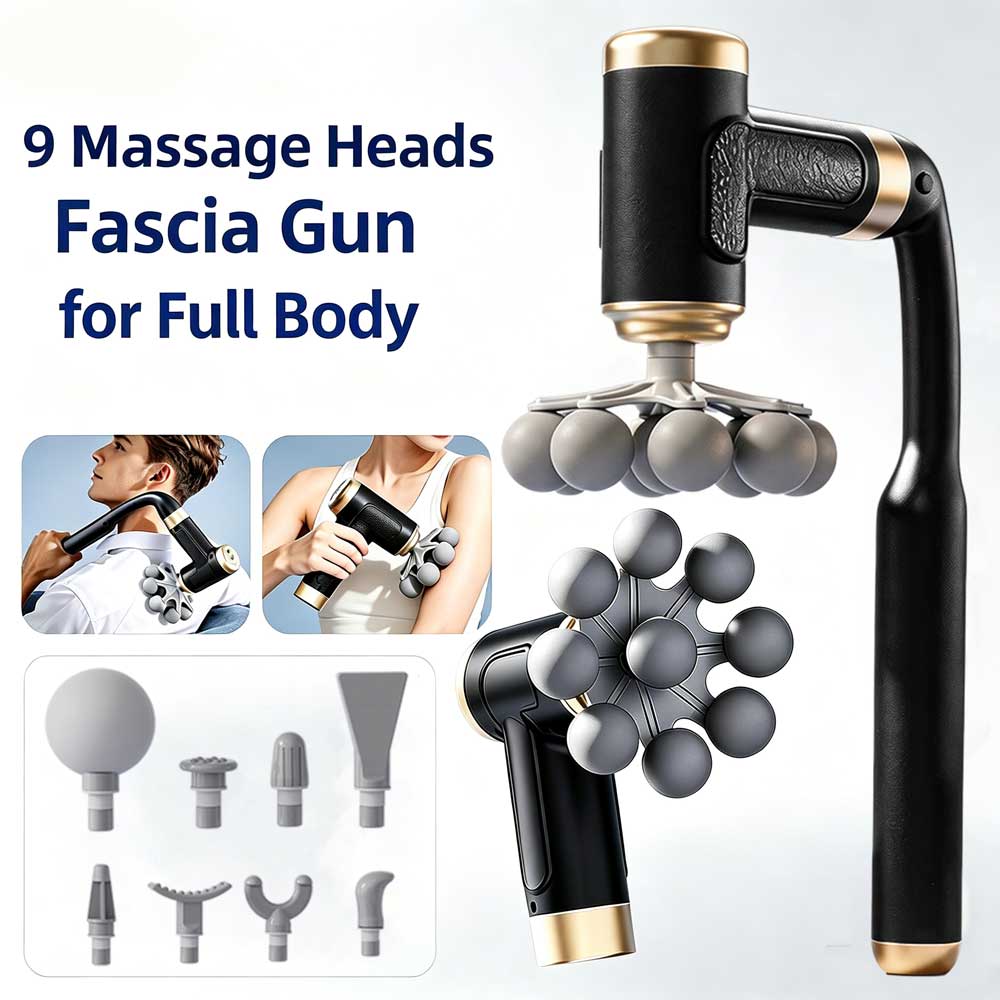 2-in-1 Long&Short Handle Fasci - огляд і ціна Electric Massage Gun Deep Tissue