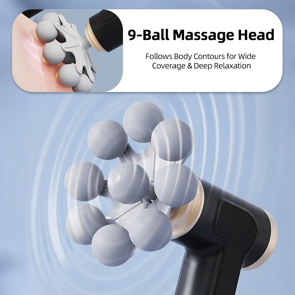 2-in-1 Long&Short Handle Fasci - огляд і ціна Electric Massage Gun Deep Tissue