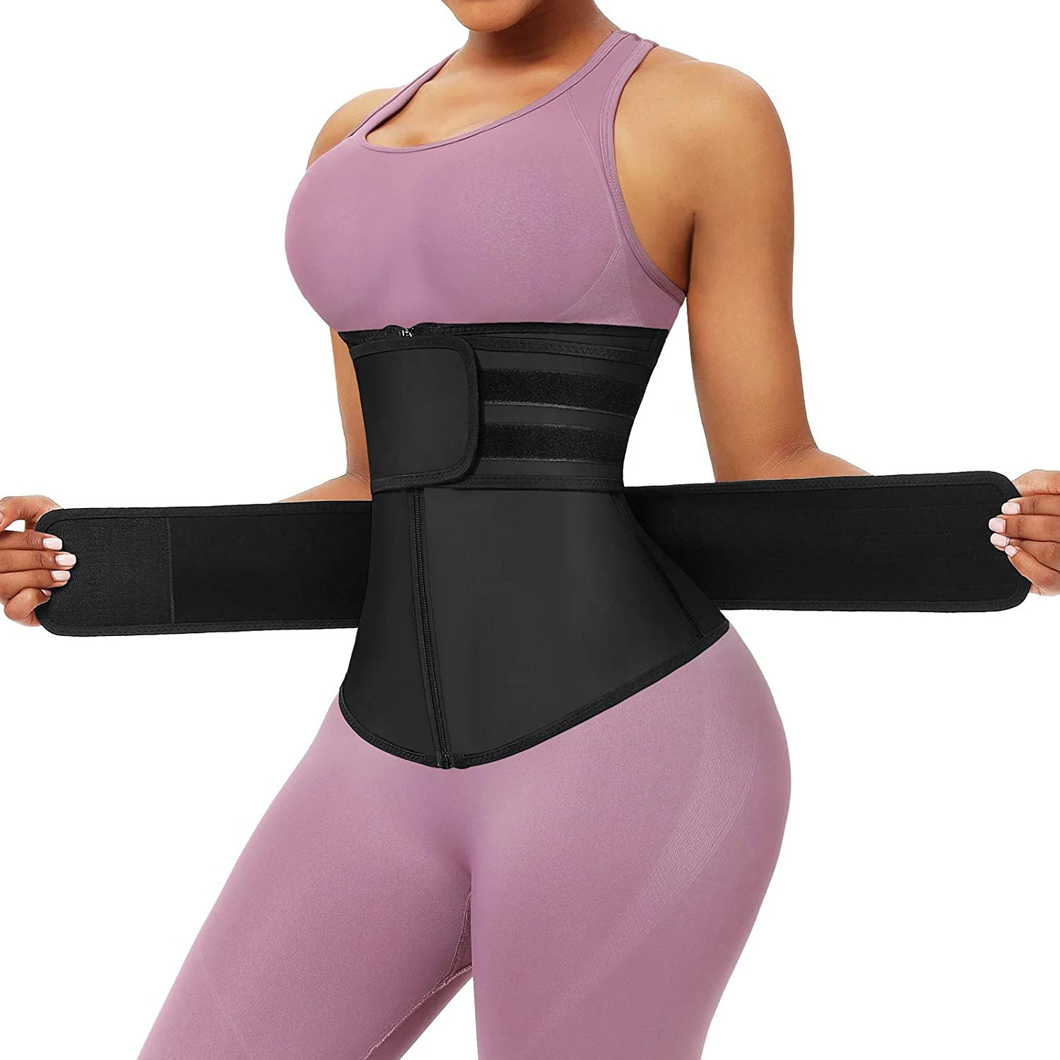Neopren Waist Trainer Workout  - огляд і ціна Sweat Waist Trainer Belt Neoprene