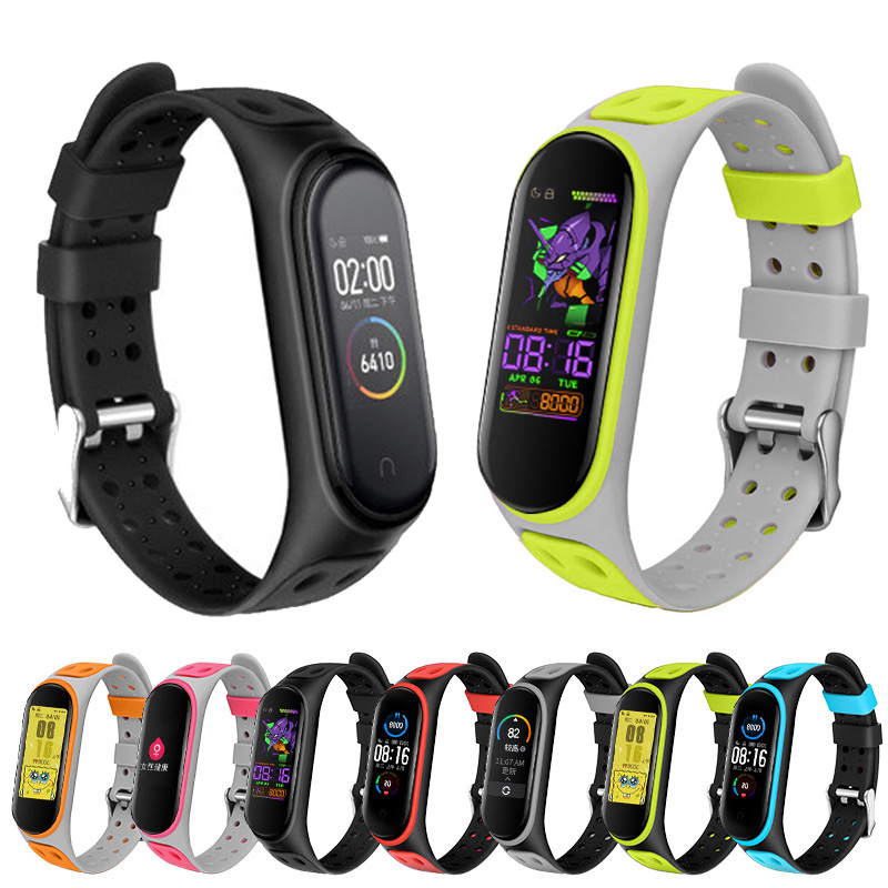 For Mi Band 3/4/5/6/7 Two Colo - огляд і ціна Resistance Bands Set With Handles