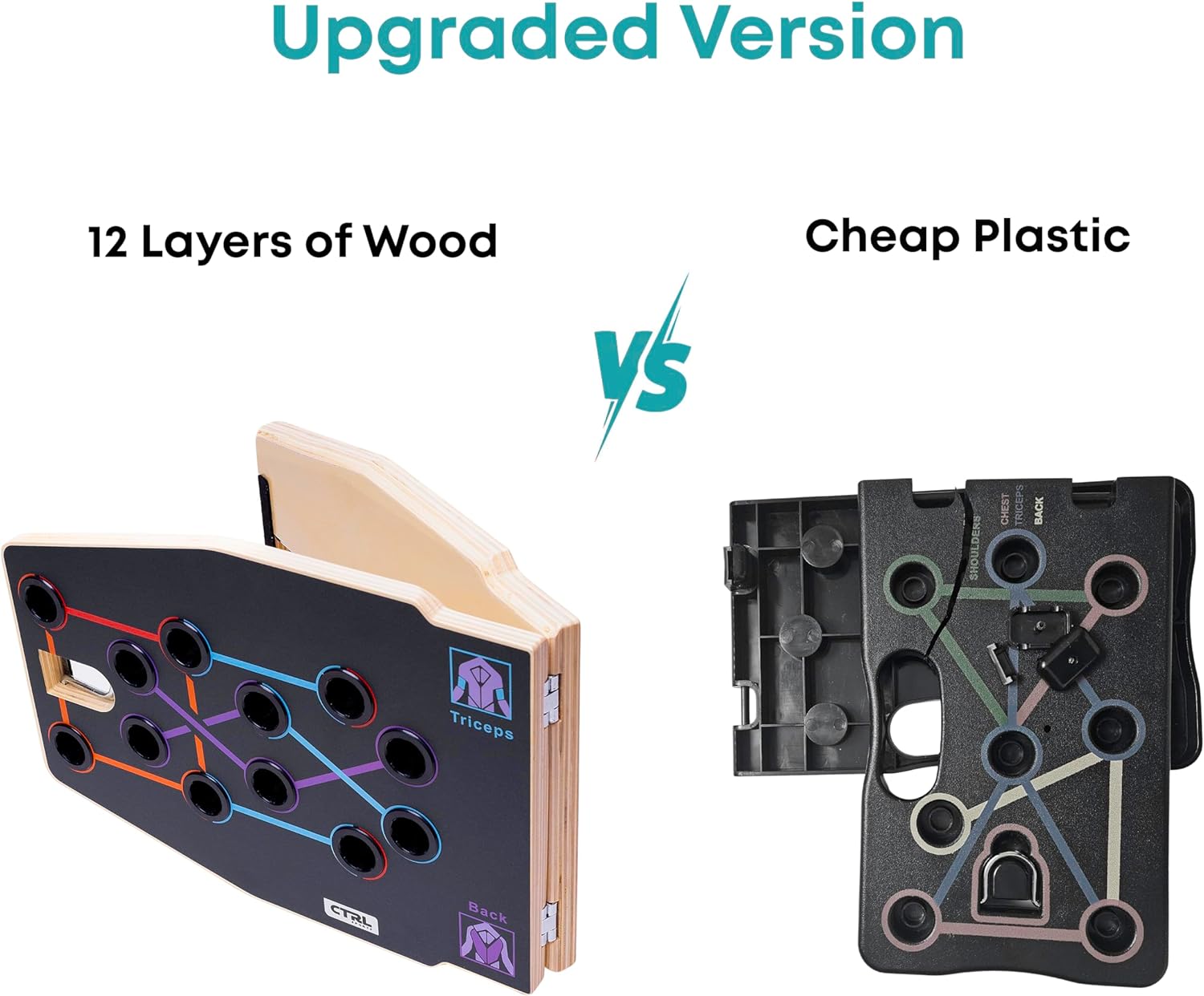 Multifunctional Foldable Woode - огляд і ціна Push Up Board Foldable Multi Function