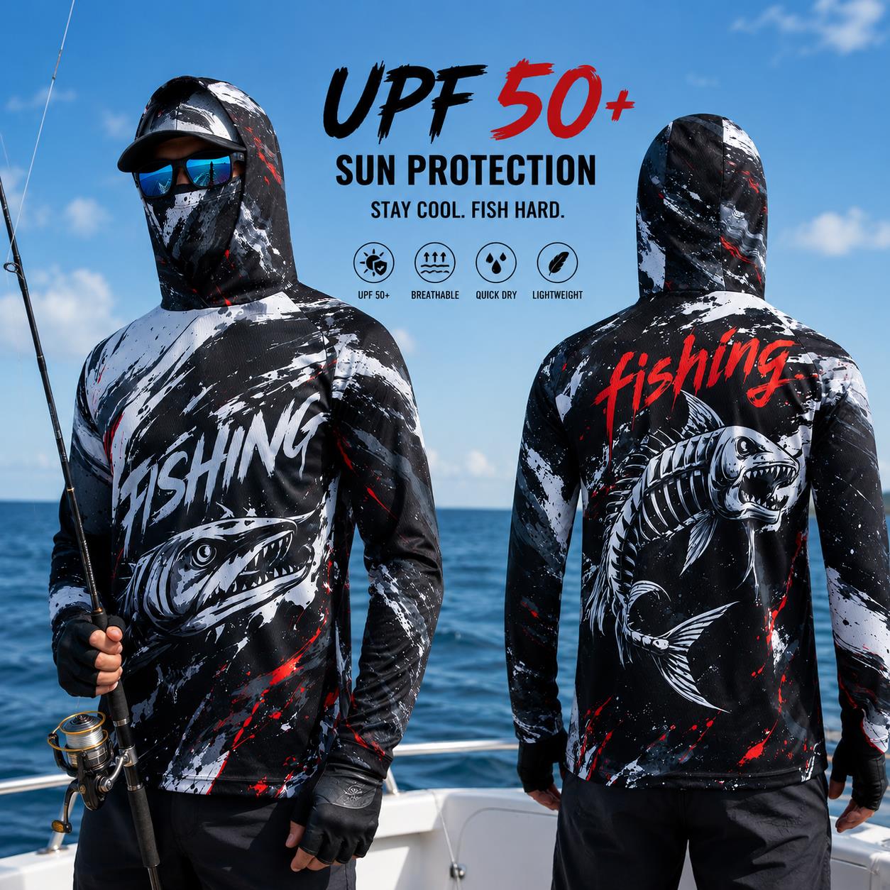 Quick Dry Breathable Men Fishi - огляд і ціна Fishing