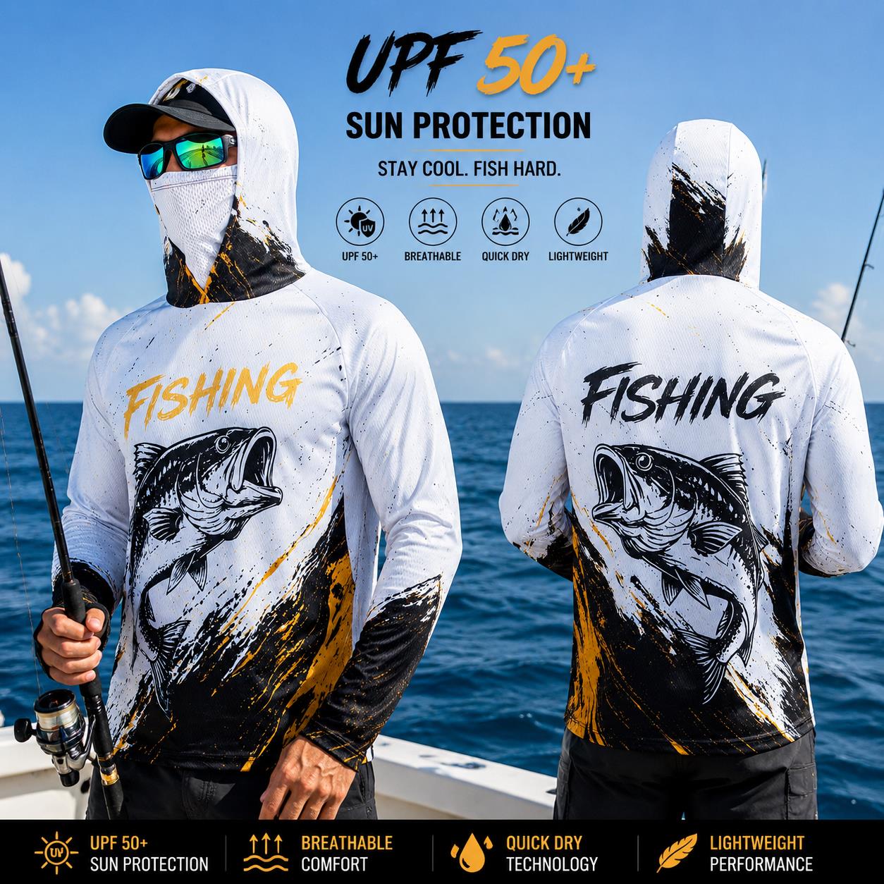 Quick Dry Breathable Men Fishi - огляд і ціна Fishing