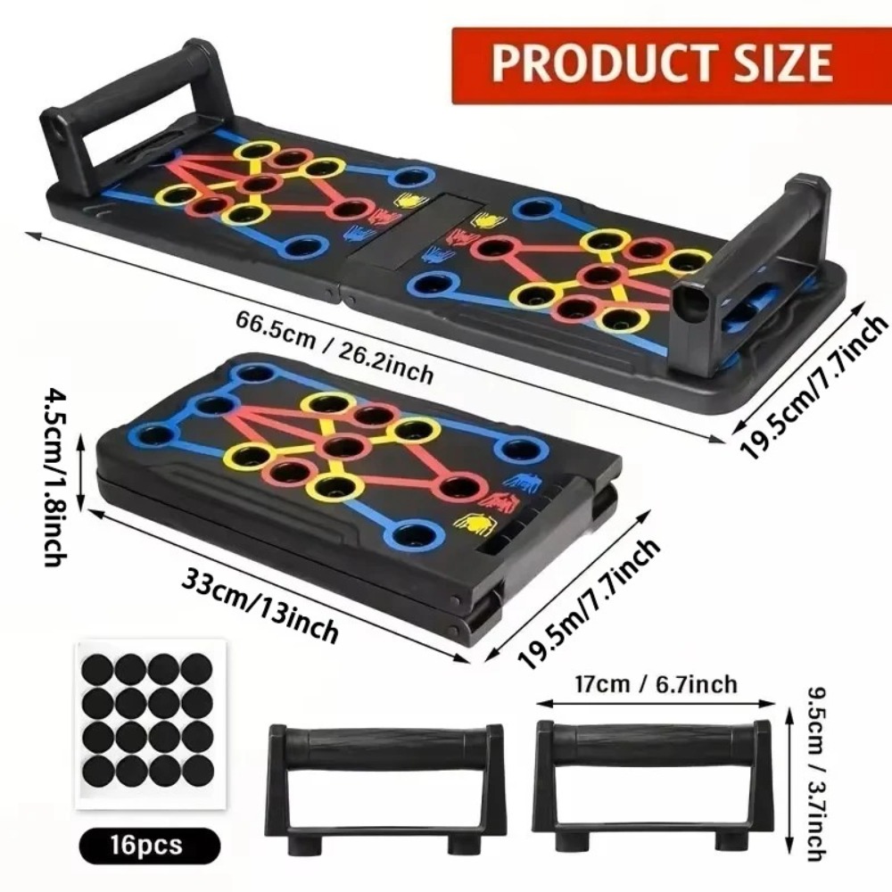 Portable Multifunctional Push- - огляд і ціна Push Up Board Foldable Multi Function