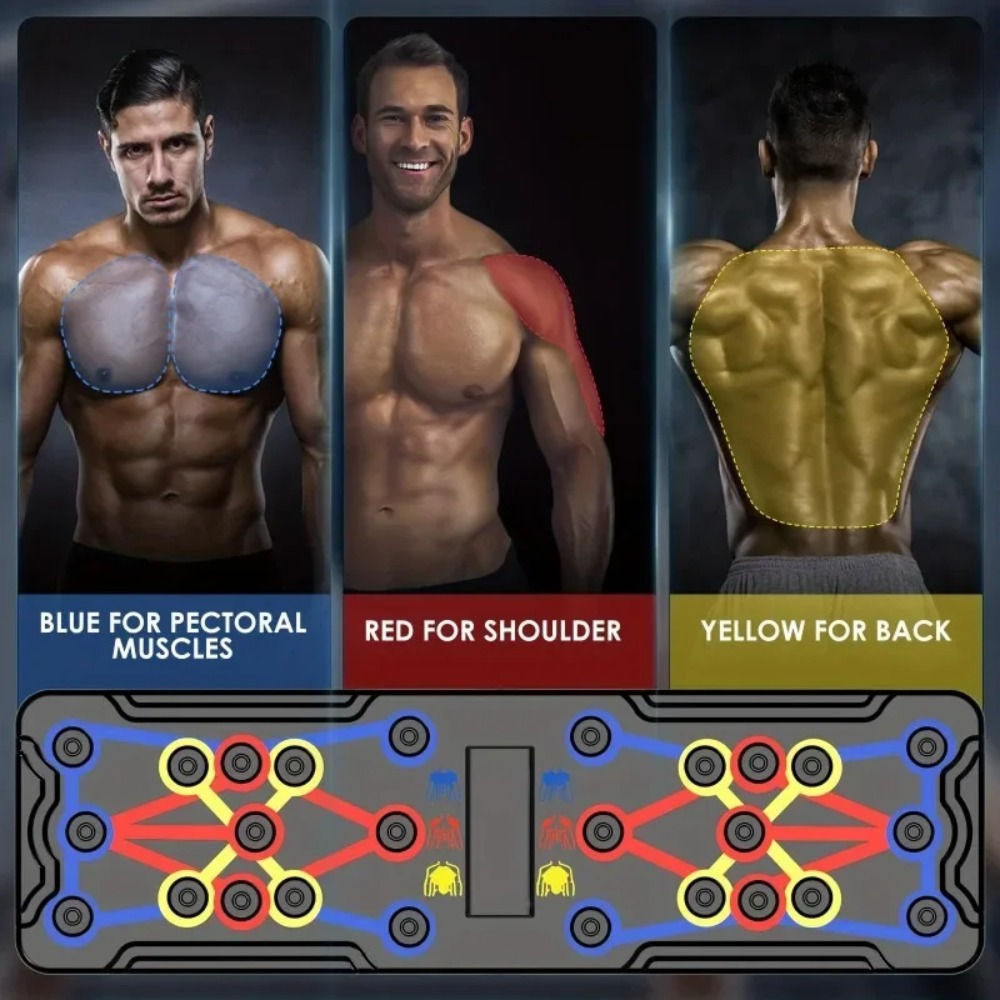 Portable Multifunctional Push- - огляд і ціна Push Up Board Foldable Multi Function