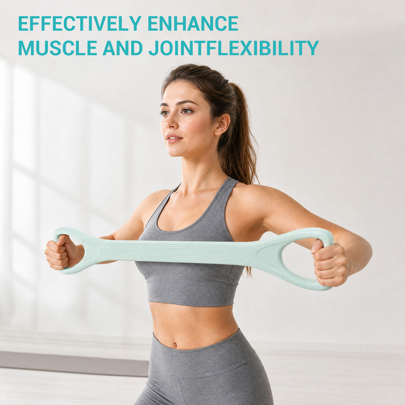 Pilates Training Set, 6-in-1 P - огляд і ціна Pilates Bar Kit With Resistance Bands